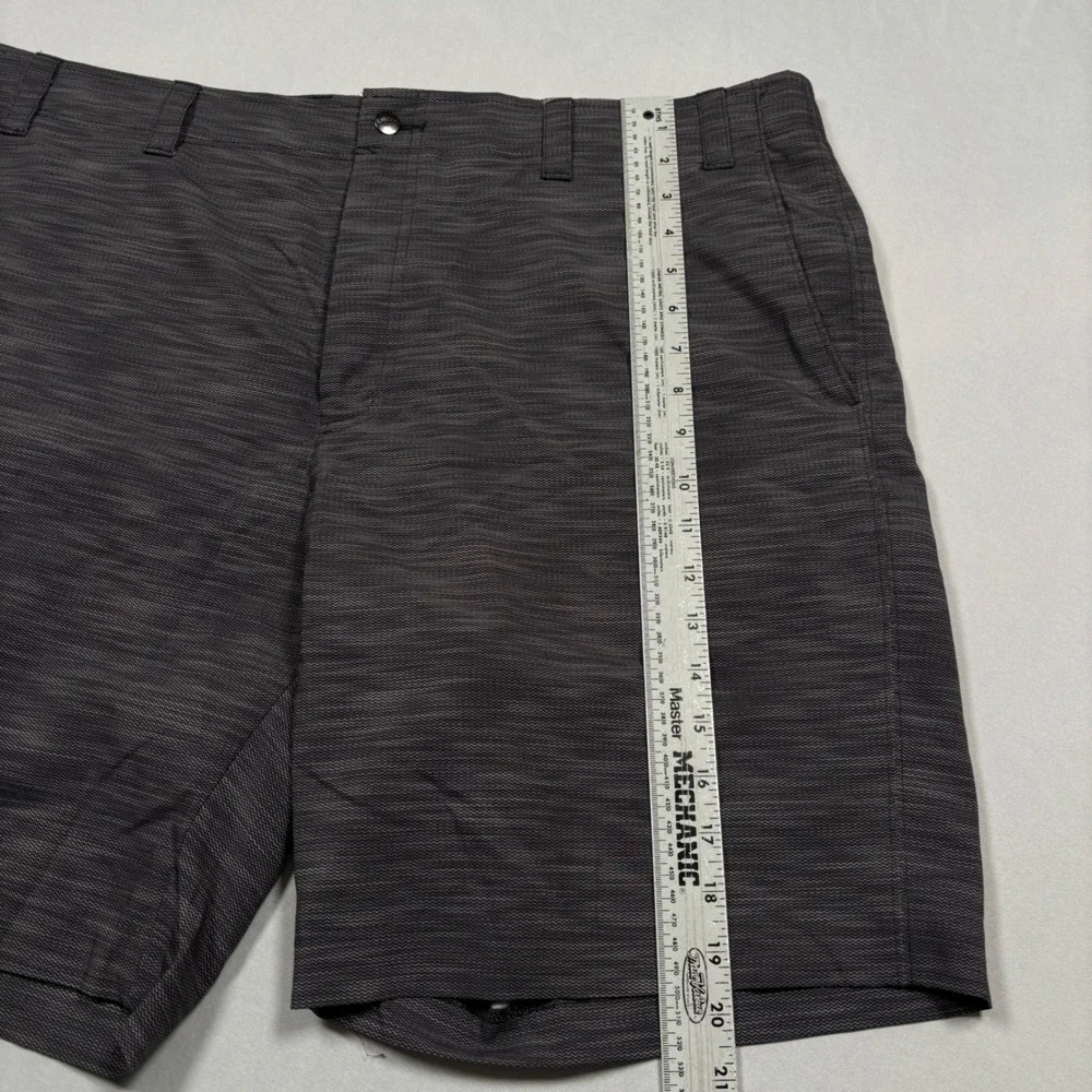 Callaway Golf Shorts Mens 40 Grey Chevron Textured Stretch Performance